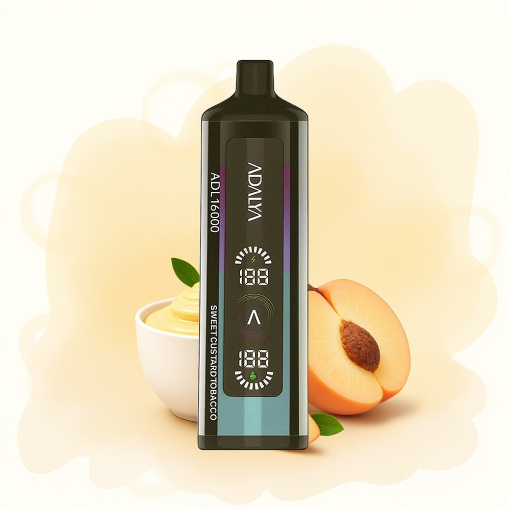 Wholesale Poland Adalya ADL 16000 PRO Puffs Jednorazowy Vape Słodki Karmel Tytoń