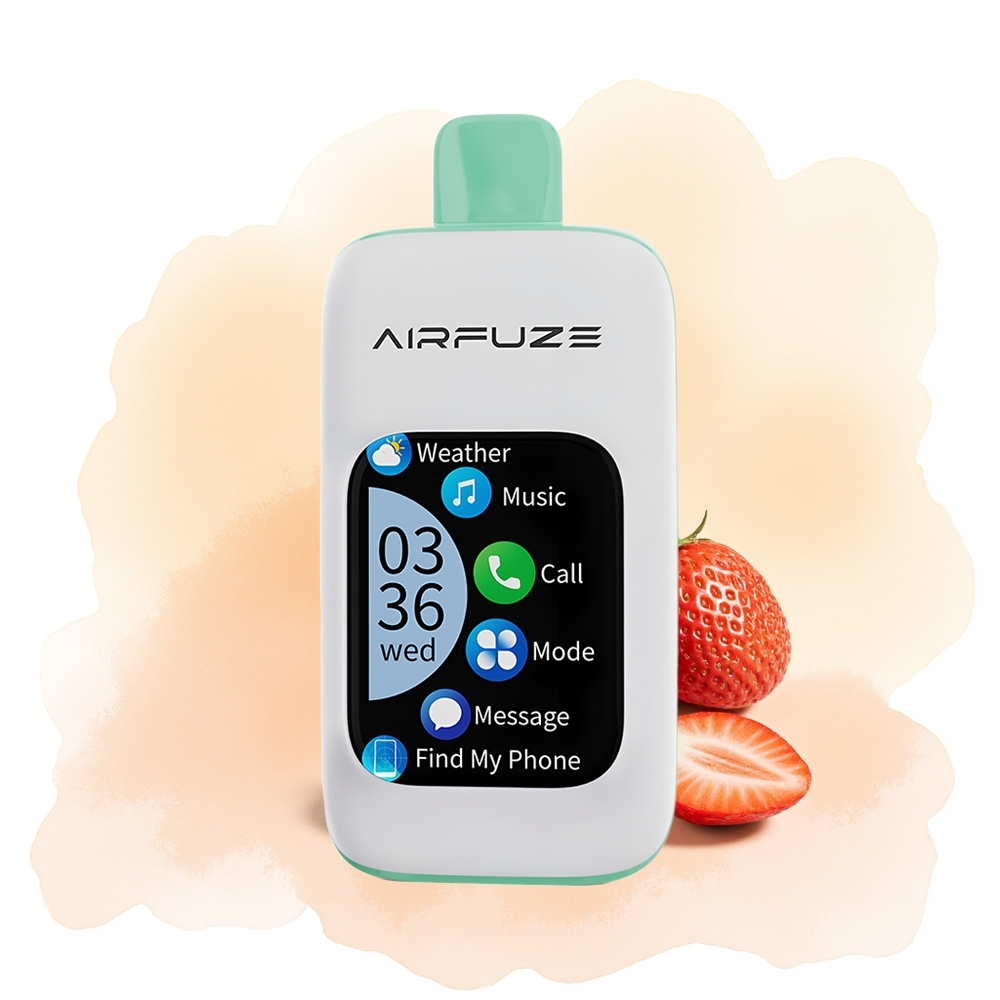 Wholesale Poland AirFuze Smart 30000 Puffs Jednorazowy Vape Truskawkowo Letni Czas