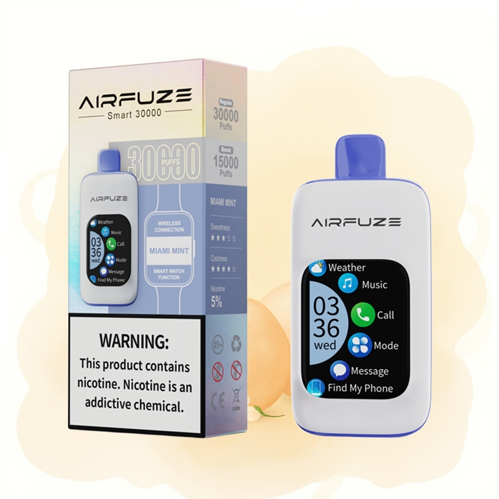 Wholesale Poland AirFuze Smart 30000 Puffs Miami Mięta