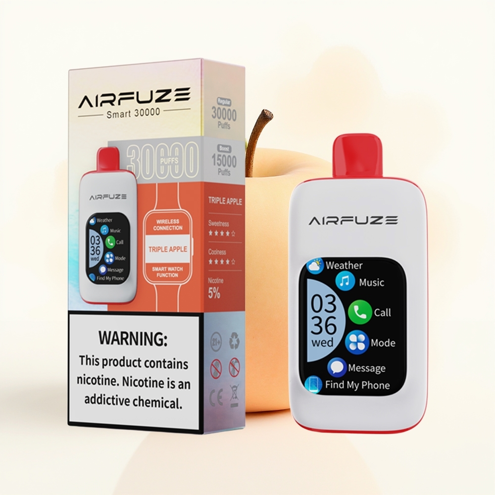 Wholesale Poland AirFuze Smart 30000 Puffs Pod Trójjabłkowy