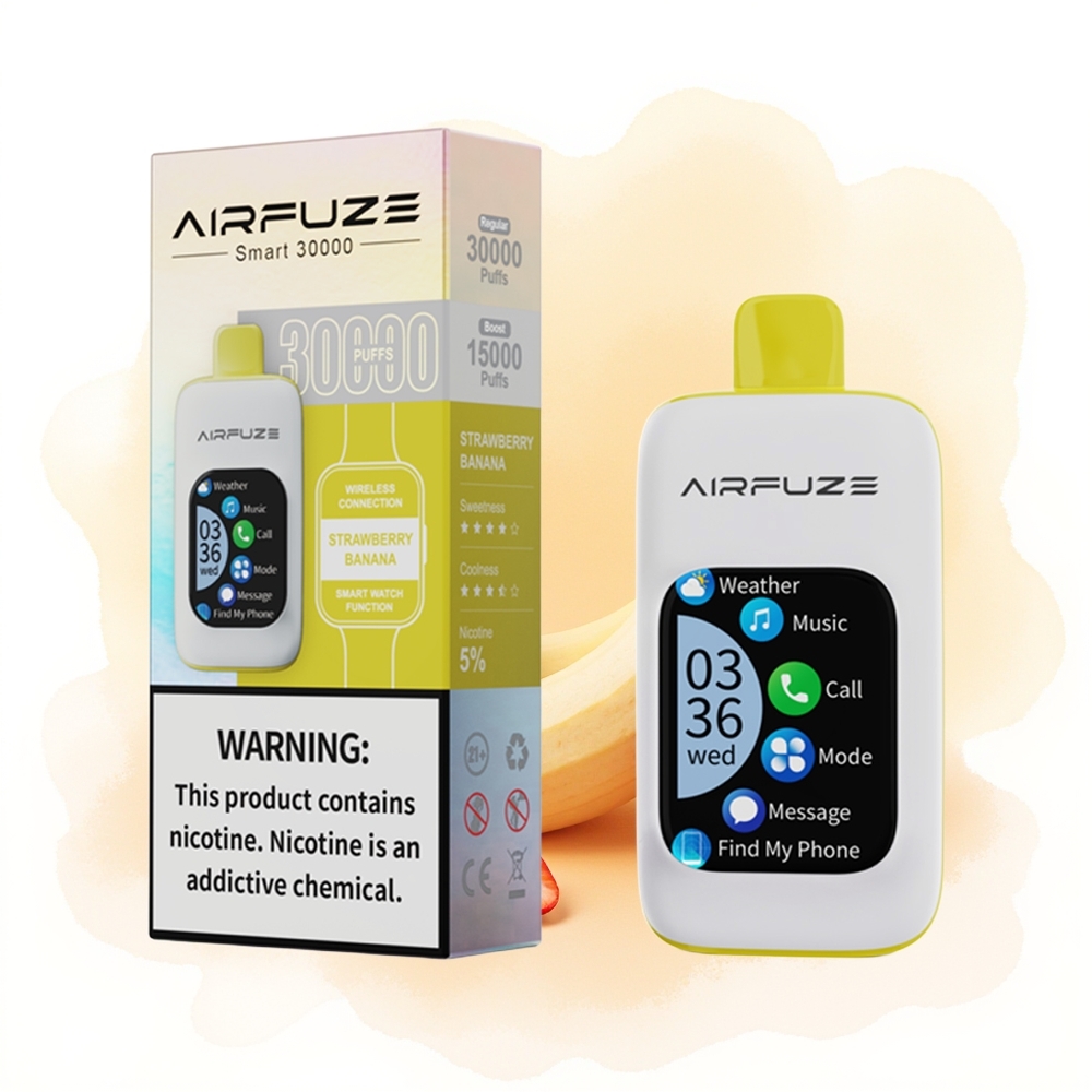 Wholesale Poland AirFuze Smart 30000 Puffs Truskawka Banan