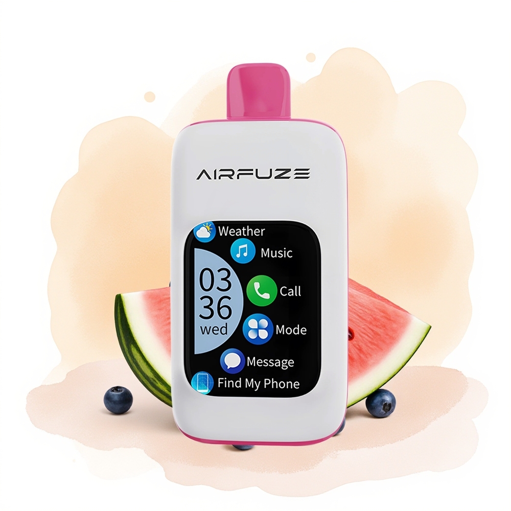 Wholesale Poland AirFuze Smart Pro 40000 Puffs Muzyka i Telefon Borówka Arbuz