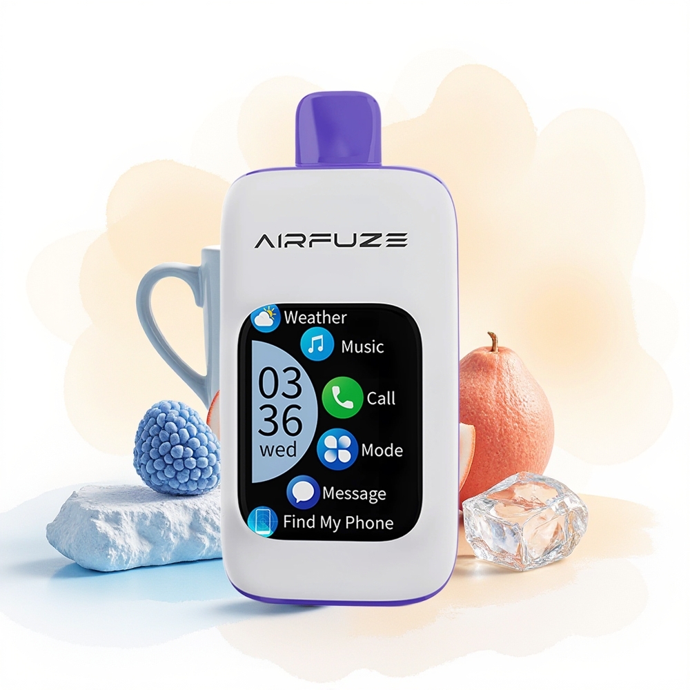 Wholesale Poland AirFuze Smart Pro 40000 Puffs Smartphone Integration Blue Razz Ice