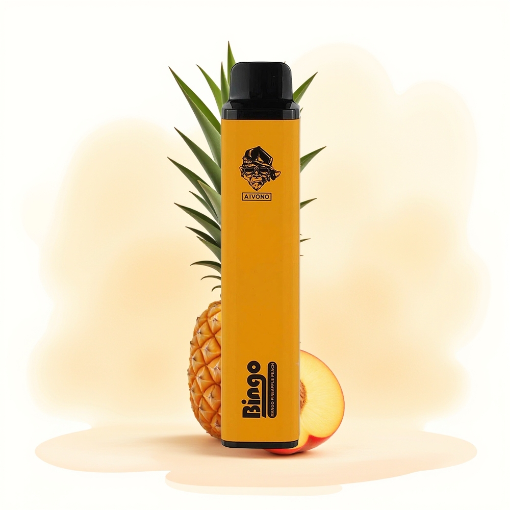 Wholesale Poland Aivono Aim Bingo 4000 Puffs Jednorazowy Vape Ananas Brzoskwinia Wango
