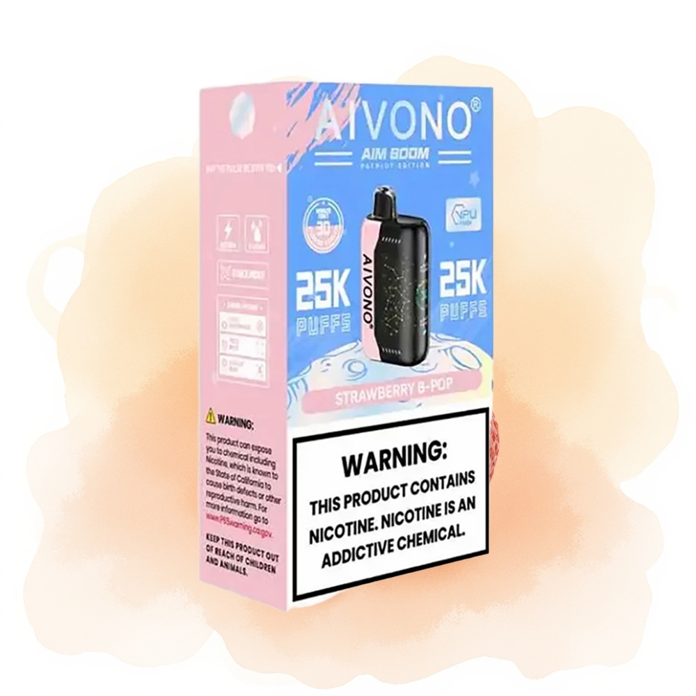 Wholesale Poland Aivono Aim Boom 25000 Puffs 5% Truskawka B Pop