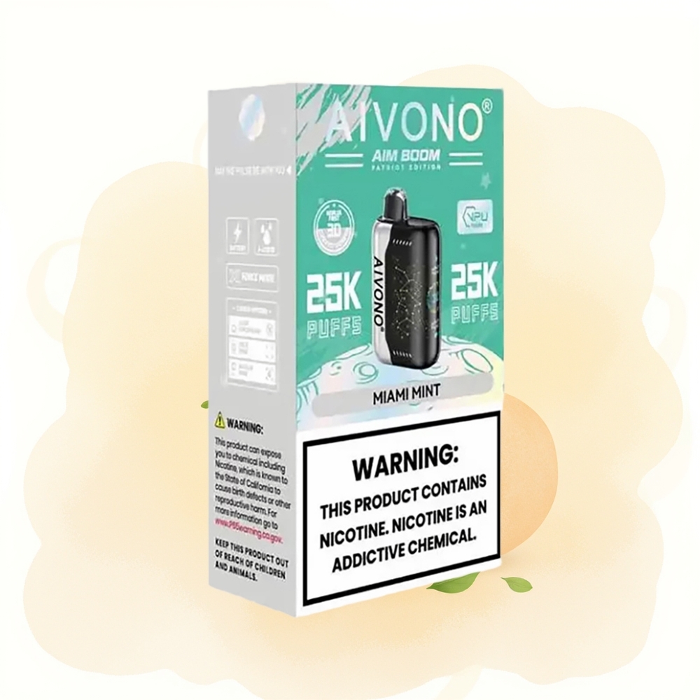 Wholesale Poland Aivono Aim Boom 25000 Puffs Type-C Miami Mięta
