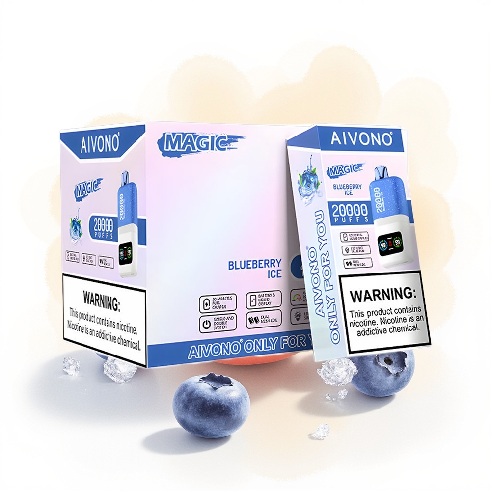 Wholesale Poland Aivono Aim Magic 20000 Puffs Dual Mesh Borówka Lód