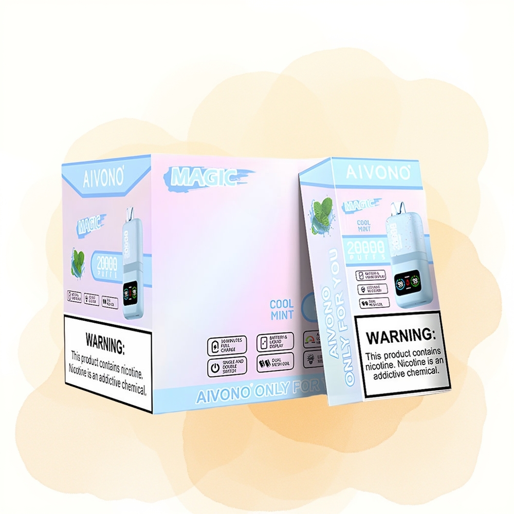 Wholesale Poland Aivono Aim Magic 20000 Puffs Dual Mesh Coils Miętowy Chłód