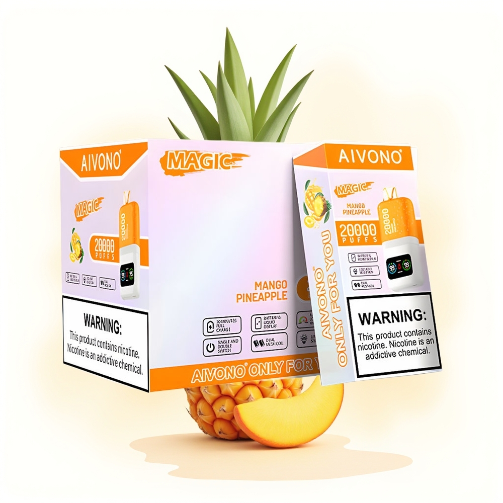 Wholesale Polska Aivono Aim Magic 20000 Puffs LCD Mango Ananas