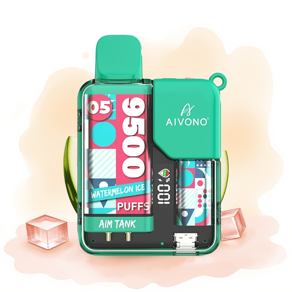 Wholesale Poland Aivono Aim-Tank 9500 Puffs 18ml Arbuz Lód