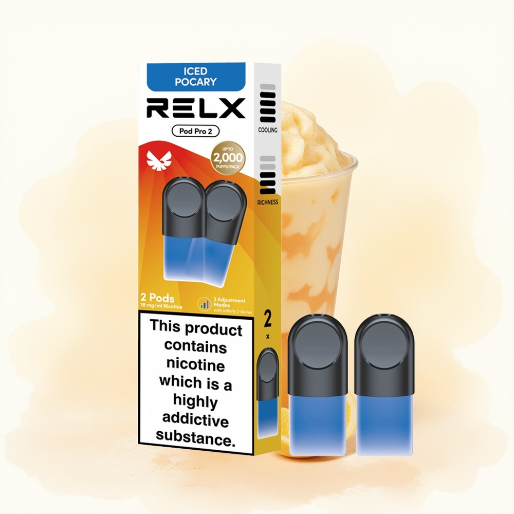 Wholesale Poland RELX Pod Pro 2 600 Pociągnięć Beverage-Lodowy Pocary