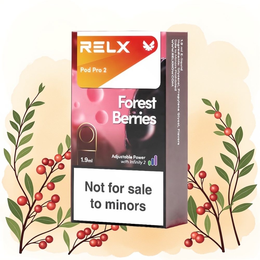 Wholesale Poland RELX Pod Pro 2 600 Puffów 1.9ml Leśne Owoce
