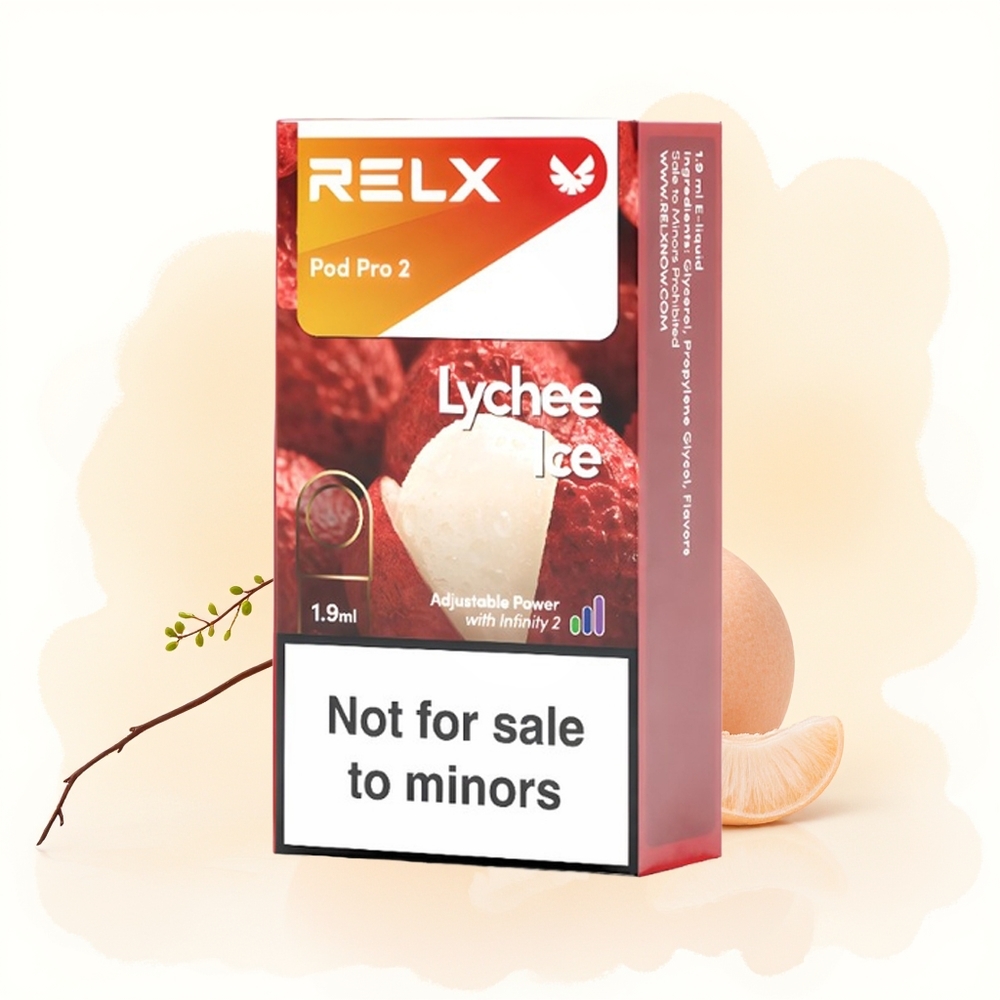 Wholesale Poland RELX Pod Pro 2 600 Puffs 1.9ml Lód z Liczi