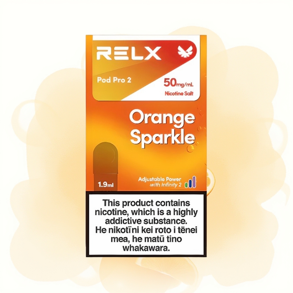 Wholesale Poland RELX Pod Pro 2 600 Puffs Pomarańczowa Iskra