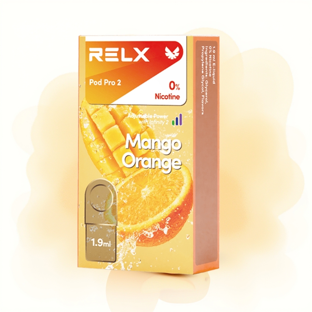 Wholesale Poland RELX Pod Pro 2 600 puffs Mango Pomarańcza