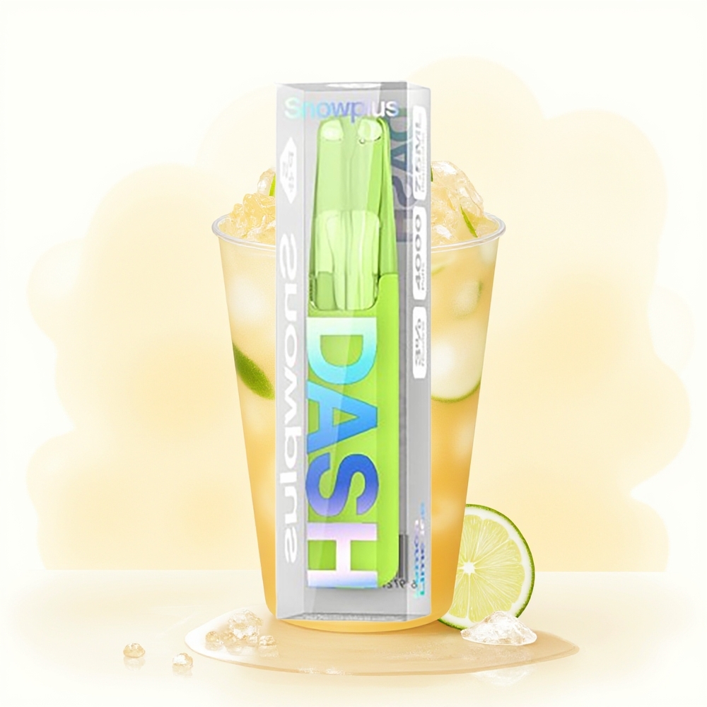 Wholesale Poland Snowplus Dash 4000 Puffs 7.5 ml Cytrusowa Limonka Lód