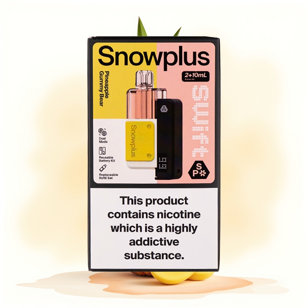 Wholesale Poland Snowplus Swift 5000 Puffs 2% Dual Mesh Ananasowy Żelkowy Miś