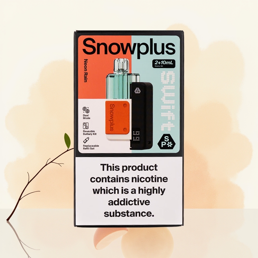 Wholesale Poland Snowplus Swift 5000 Puffs Dual Mesh Neon Tęcza