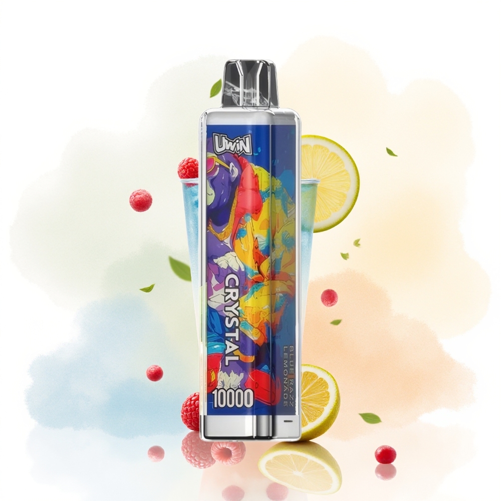 Wholesale Poland UWIN Crystal 10000 Puffs RGB Blue Razz Lemonade