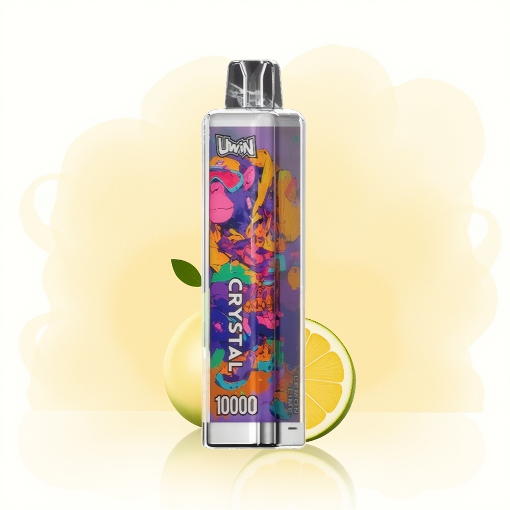 Wholesale Poland UWIN Crystal 10000 Puffs RGB Lemon Lime