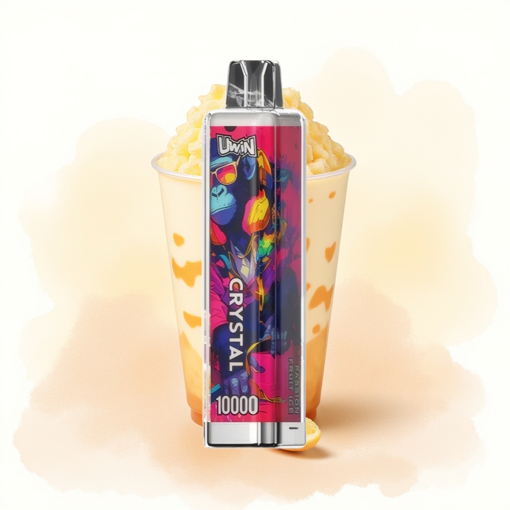 Wholesale Poland UWIN Crystal 10000 Puffs RGB Mango Lód