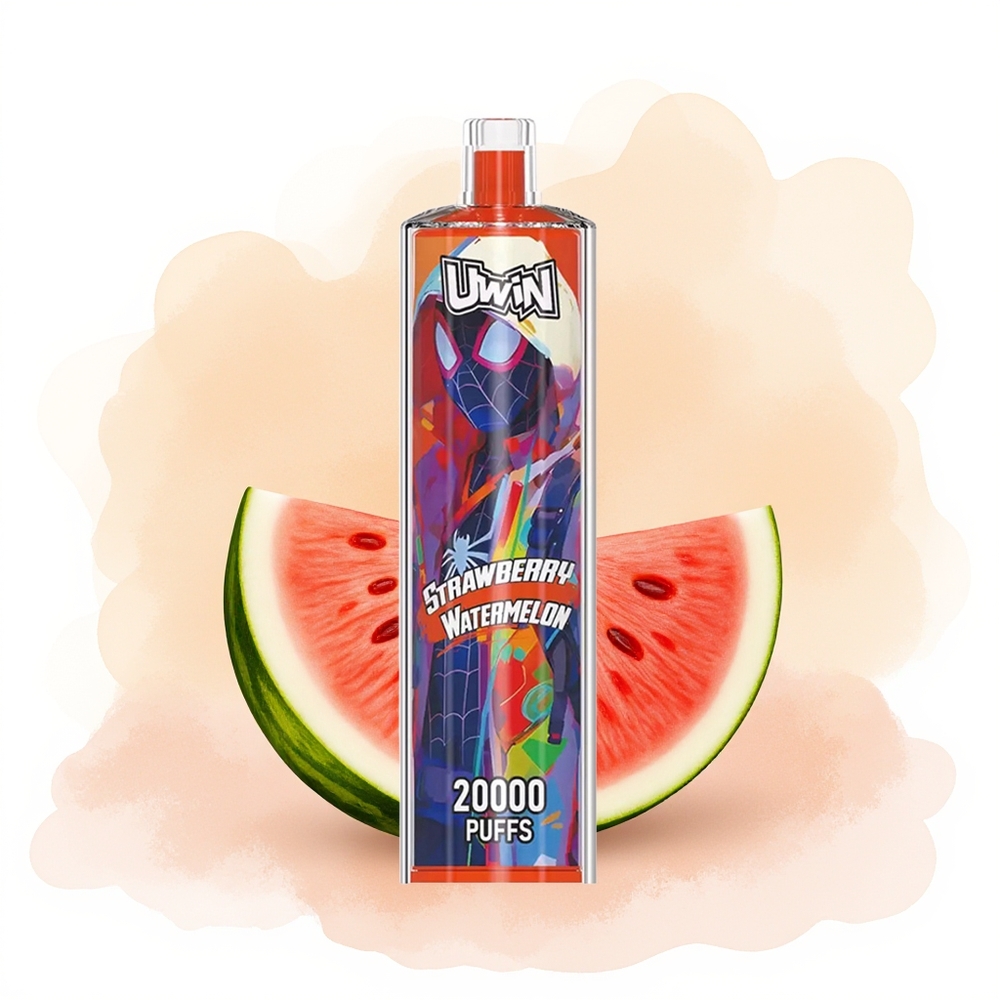 Wholesale Poland UWIN Shisha Crystal 20000 Puffs Smok Direct To Lung Truskawka Arbuz
