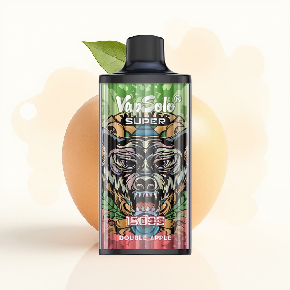 Wholesale Poland Vapsolo Super 15000 Puffs 40ml Podwójne Jabłko