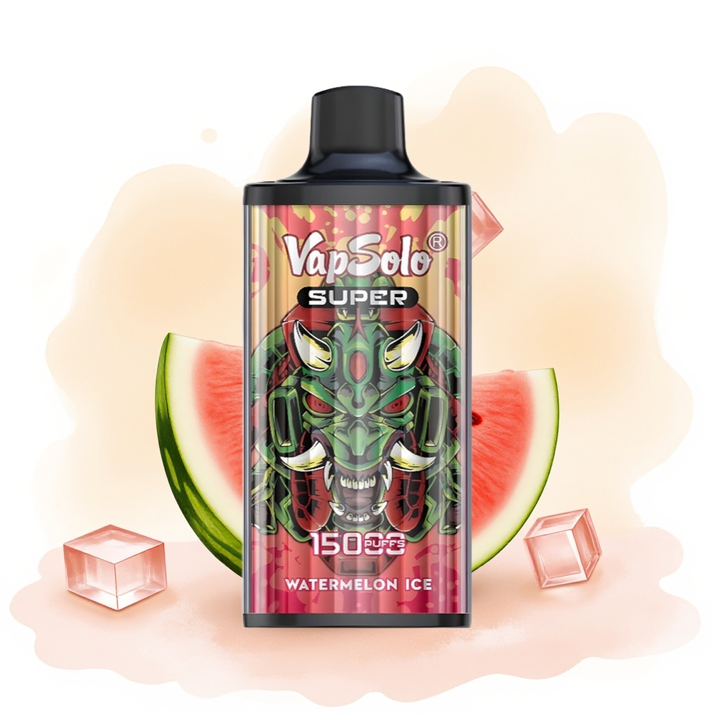 Wholesale Poland Vapsolo Super 15000 Puffs 850mah Arbuz Lód