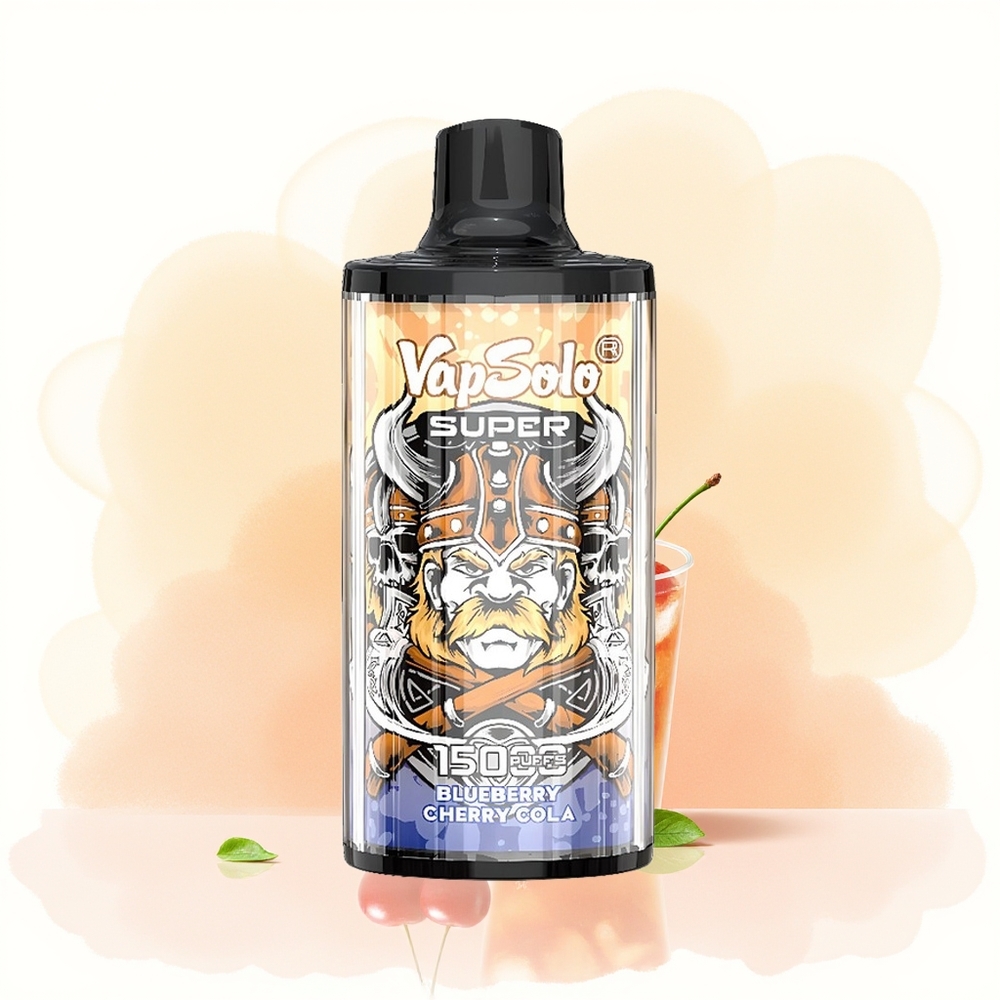 Wholesale Poland Vapsolo Super 15000 Puffs 850mah Wiśnia Cola