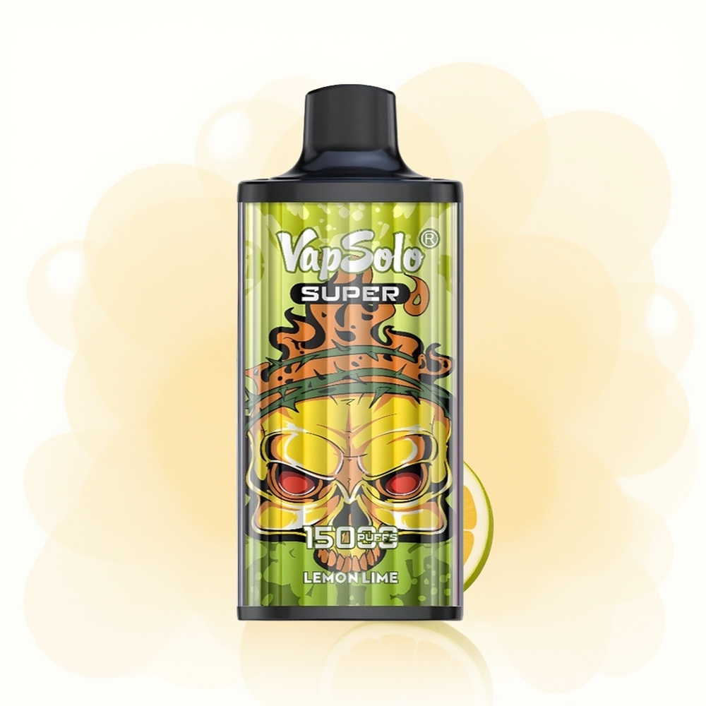 Wholesale Poland Vapsolo Super 15000 Puffs Lima Cytryna