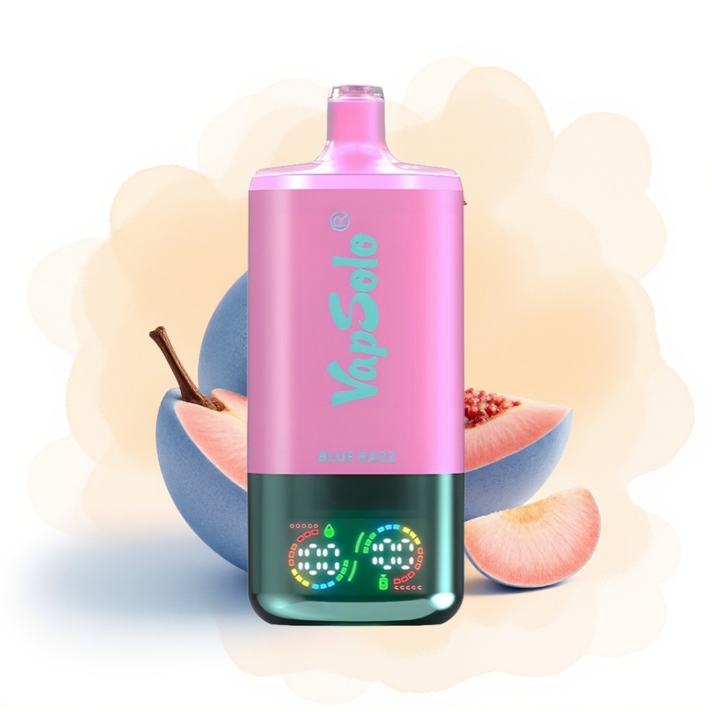 Wholesale Poland VapSolo Triple 30000 Puffs 40ml Niebieska Malina