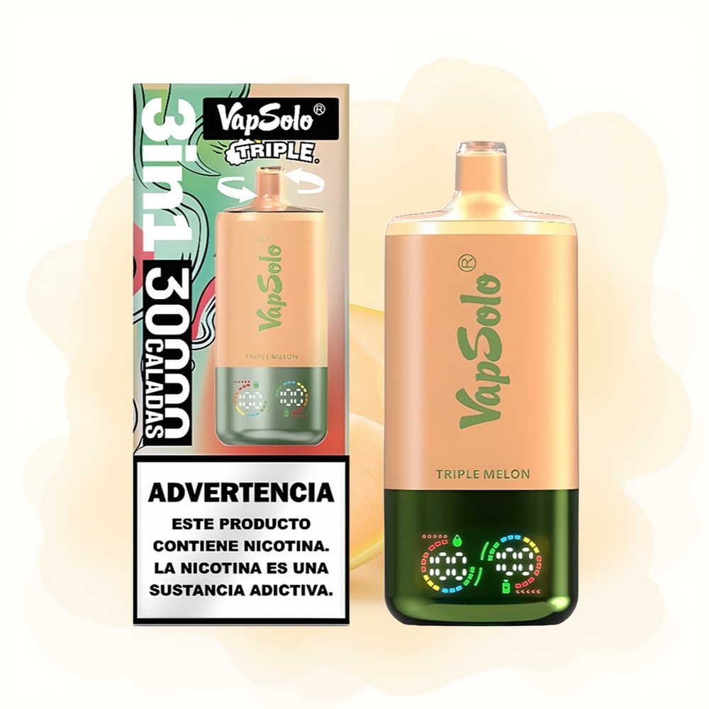 Wholesale Poland VapSolo Triple 30000 Puffs Potrójny Melon