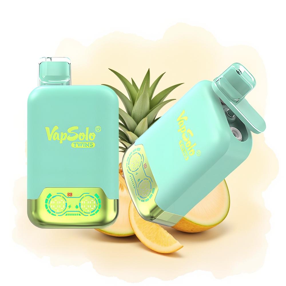 Wholesale Poland Vapsolo Twins 20000 Puffs Podwójny Melon & Ananasowy Kokos