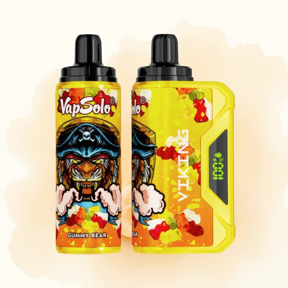 Wholesale Poland VapSolo VIKING 12000 Puffs 22ml Gummi Miś