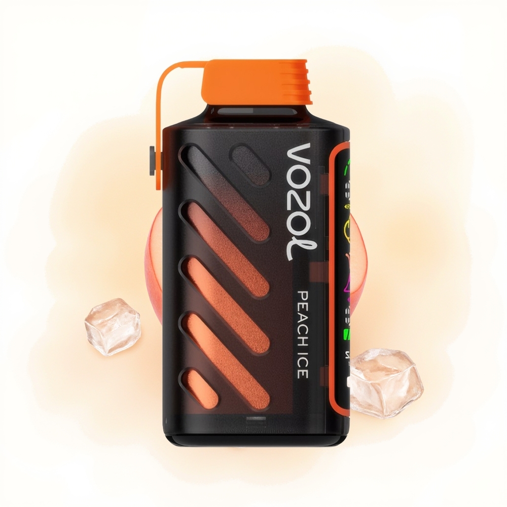 Wholesale Poland VOZOL Gear Power 20000 Puffs Dual Mesh Coil Brzoskwiniowy Lód