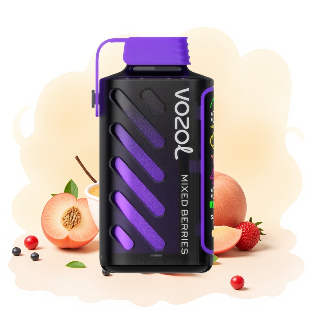 Wholesale Poland VOZOL Gear Power 20000 Puffs Dual Mesh Coil Mieszane Jagody