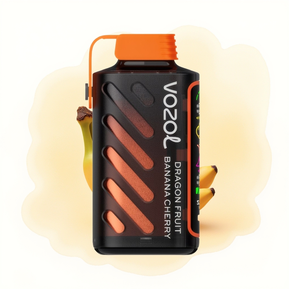 Wholesale Poland VOZOL Gear Power 20000 Puffs Dual Mesh Coil Smocza Owoc Banan Wiśnia