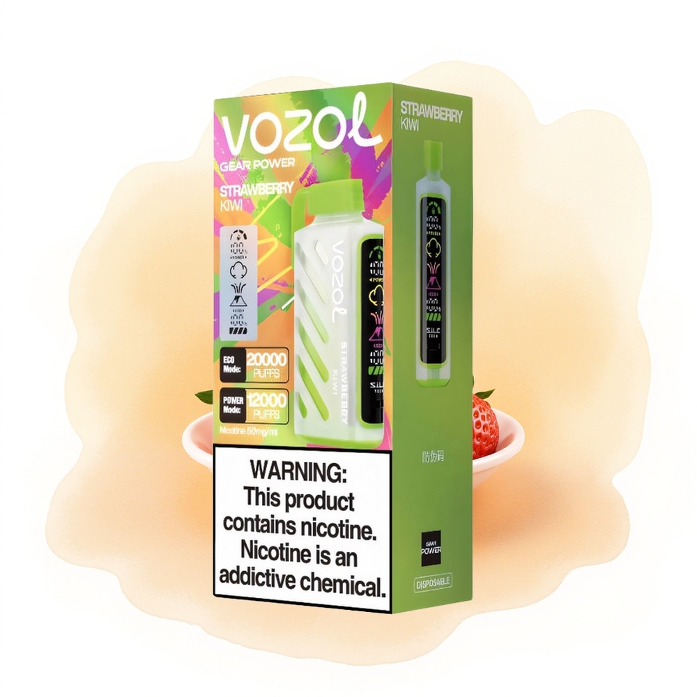 Wholesale Poland VOZOL Gear Power 20000 Puffs Dual Mesh Truskawka Kiwi