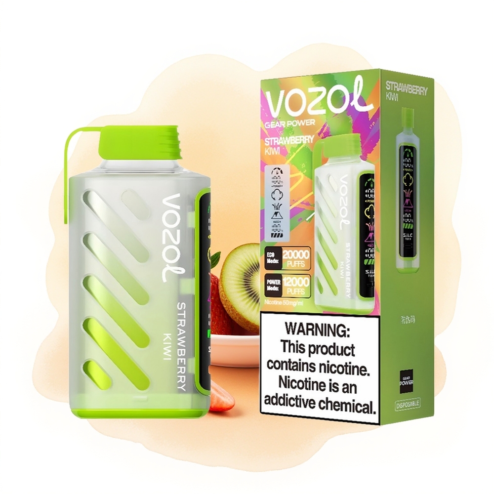 Wholesale Poland VOZOL Gear Power 20000 Puffs Dual Mesh Truskawka Kiwi