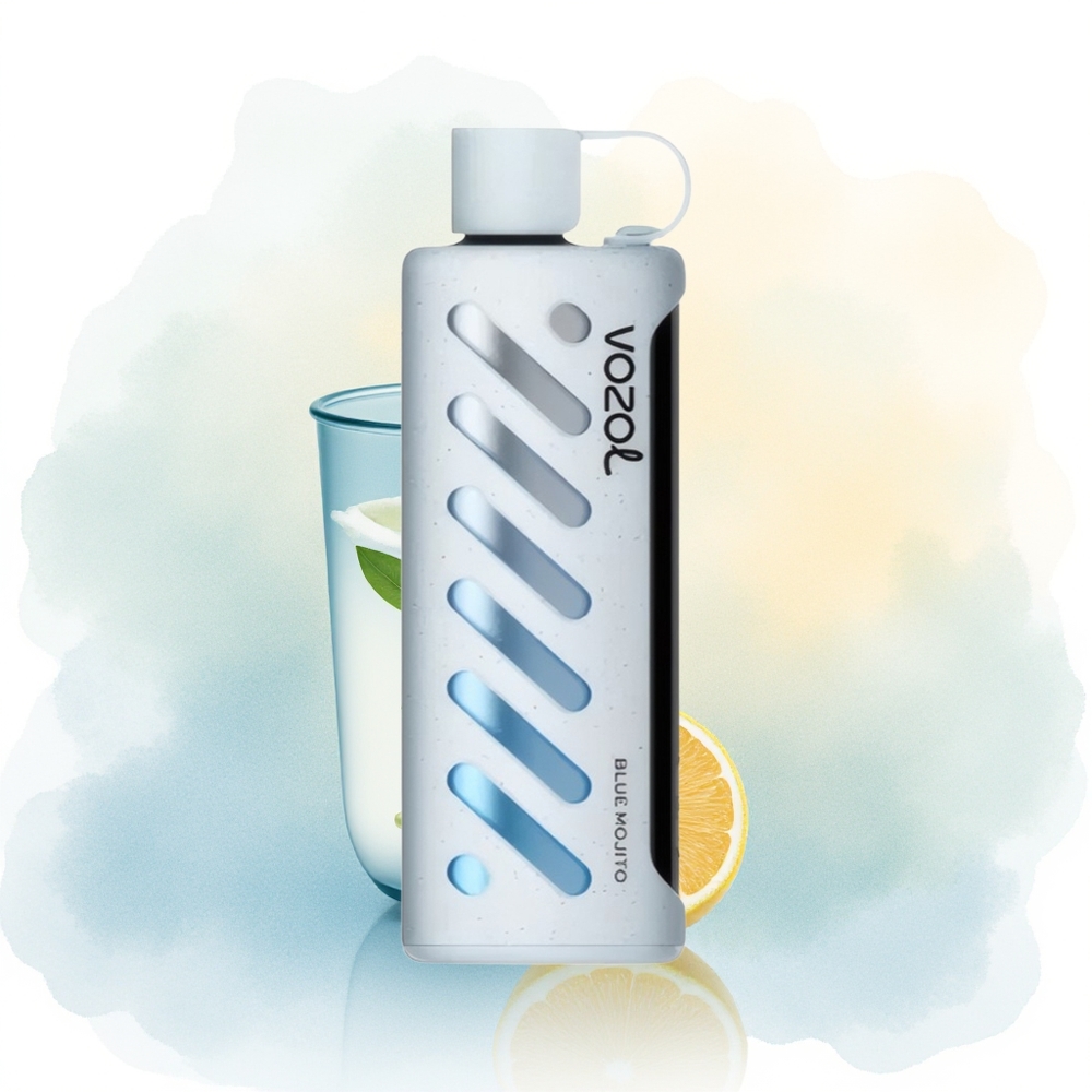 Wholesale Poland VOZOL Gear Shisha 25000 Puffs Dual Mesh Blue Mojito (Błękitna Mojito)