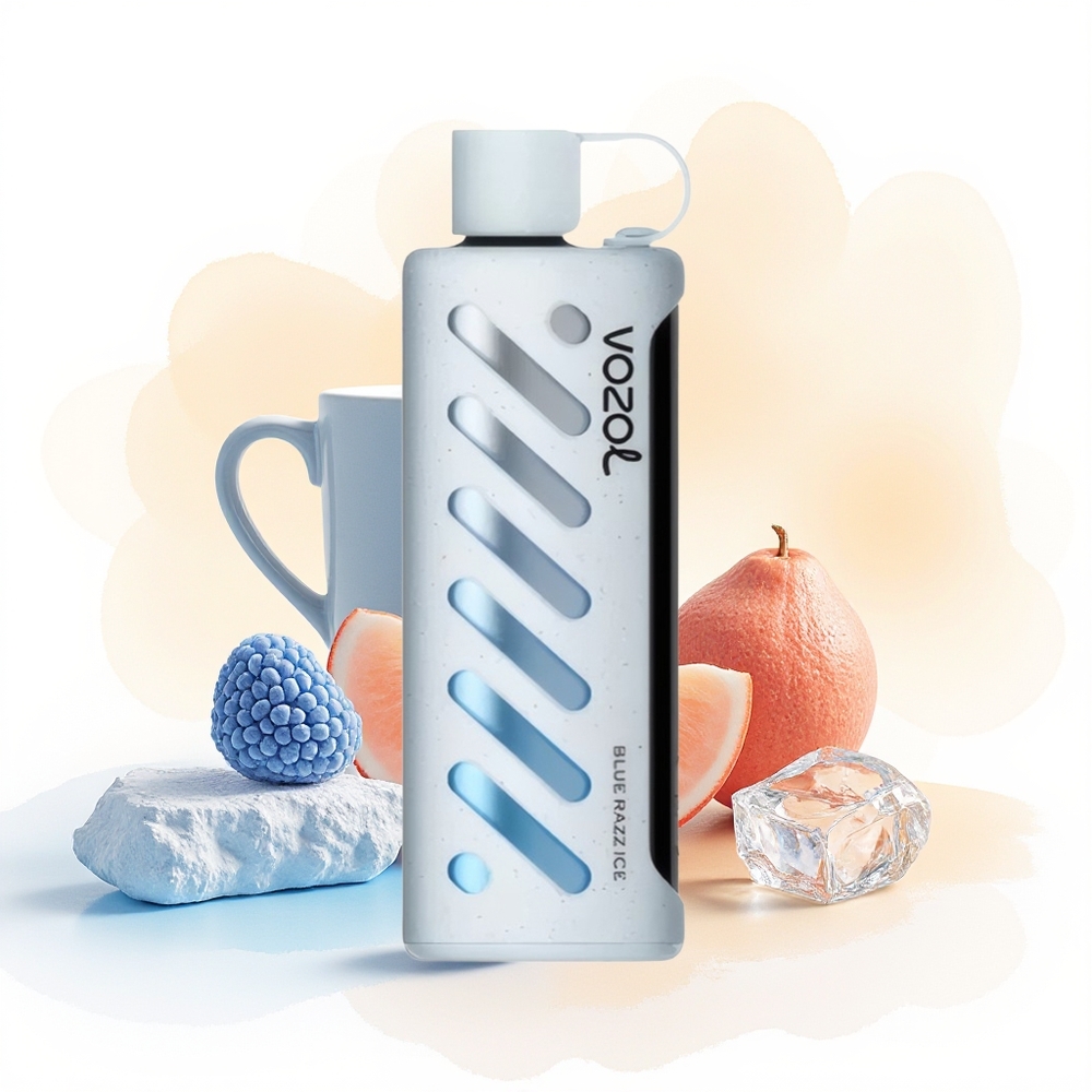 Wholesale Poland VOZOL Gear Shisha 25000 Puffs Dual Mesh Borówkowo-Miętowa Lód