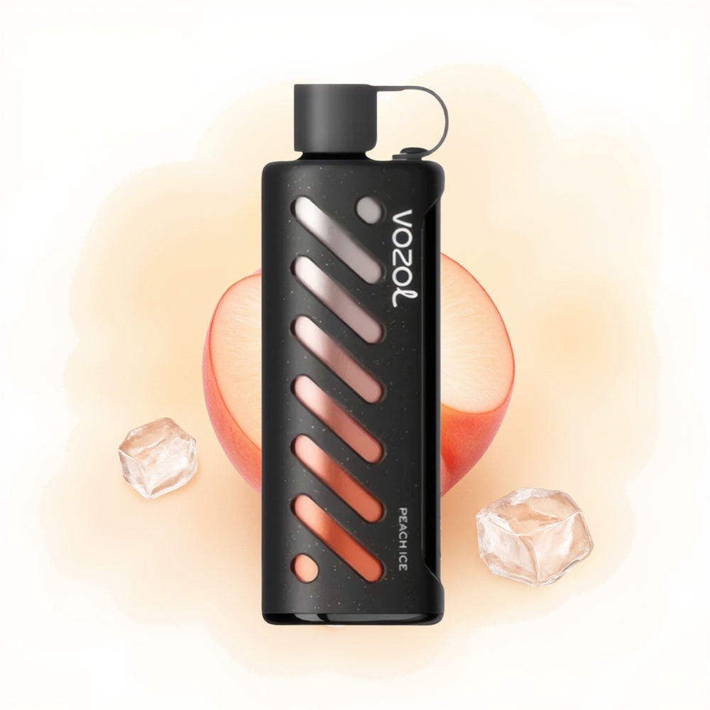 Wholesale Poland VOZOL Gear Shisha 25000 Puffs Dual Mesh Dual Modes Brzoskwiniowy Lód