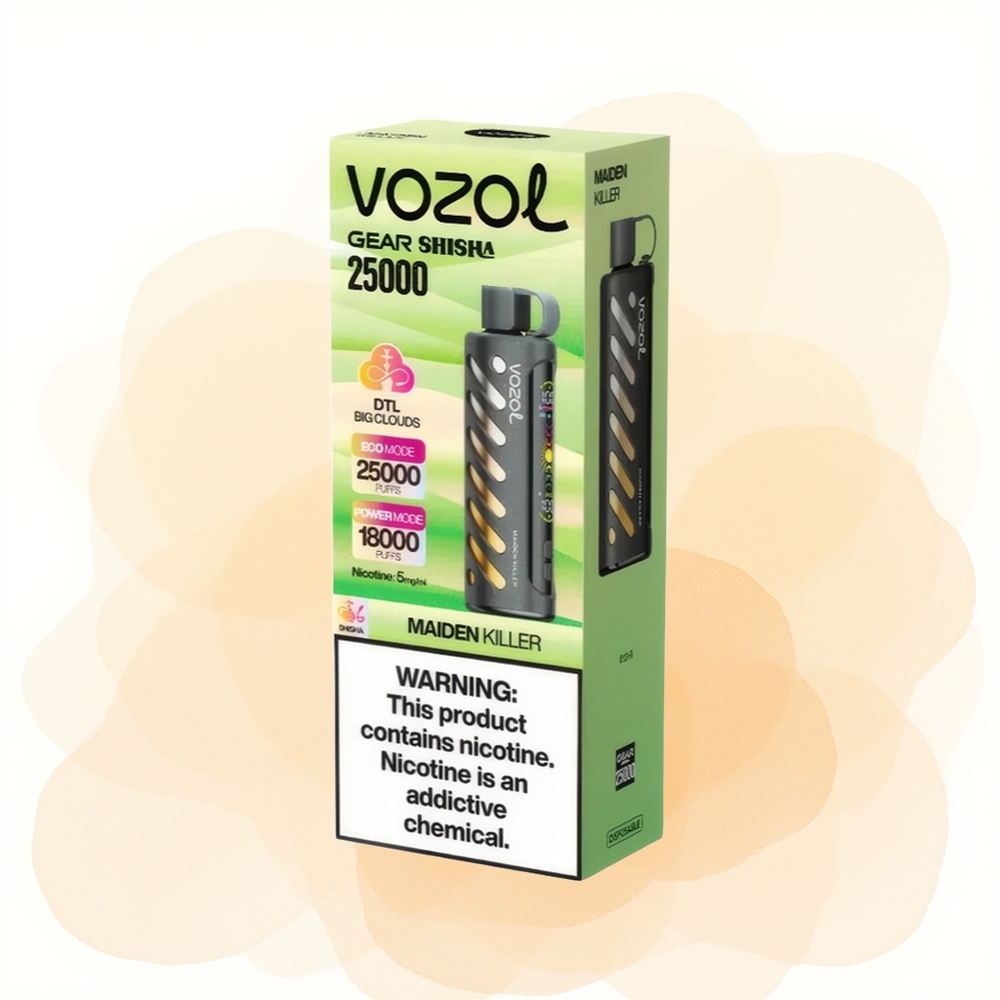 Wholesale Poland VOZOL Gear Shisha 25000 Puffs Dual Mesh Dual Modes Maiden Killer Kombinacja Smaków
