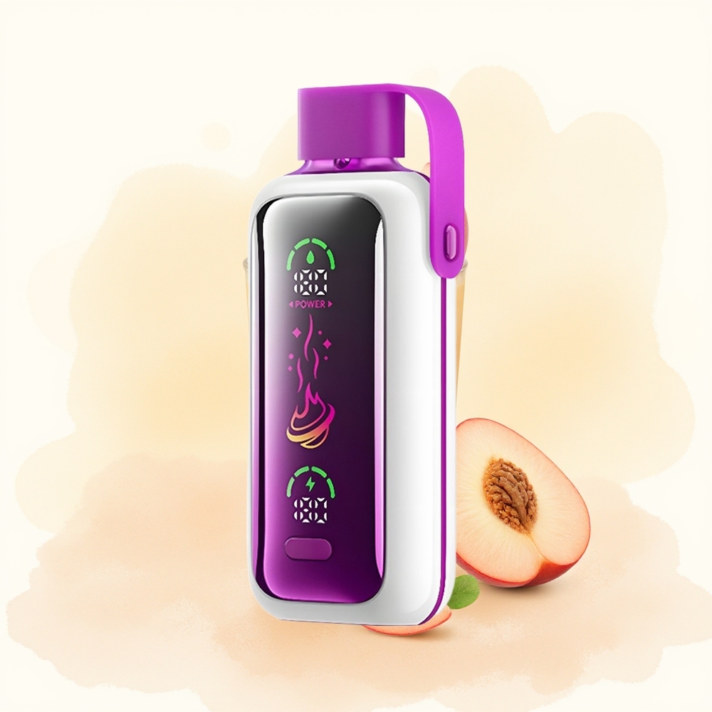 Wholesale Poland VOZOL Star 20000 Puffs Dual Mesh Brzoskwiniowy Lód
