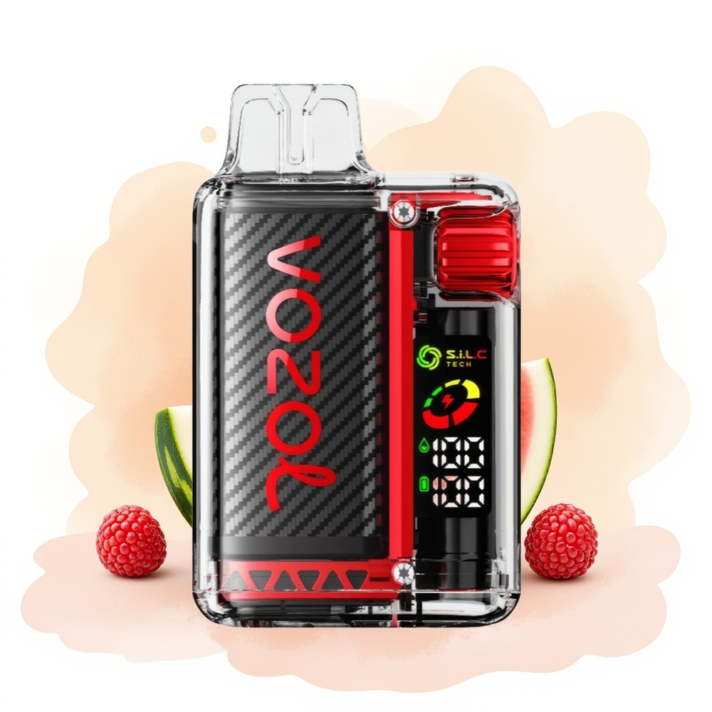 Wholesale Poland VOZOL Vista 20 000 Puffs z OLED Screen Malina Arbuz