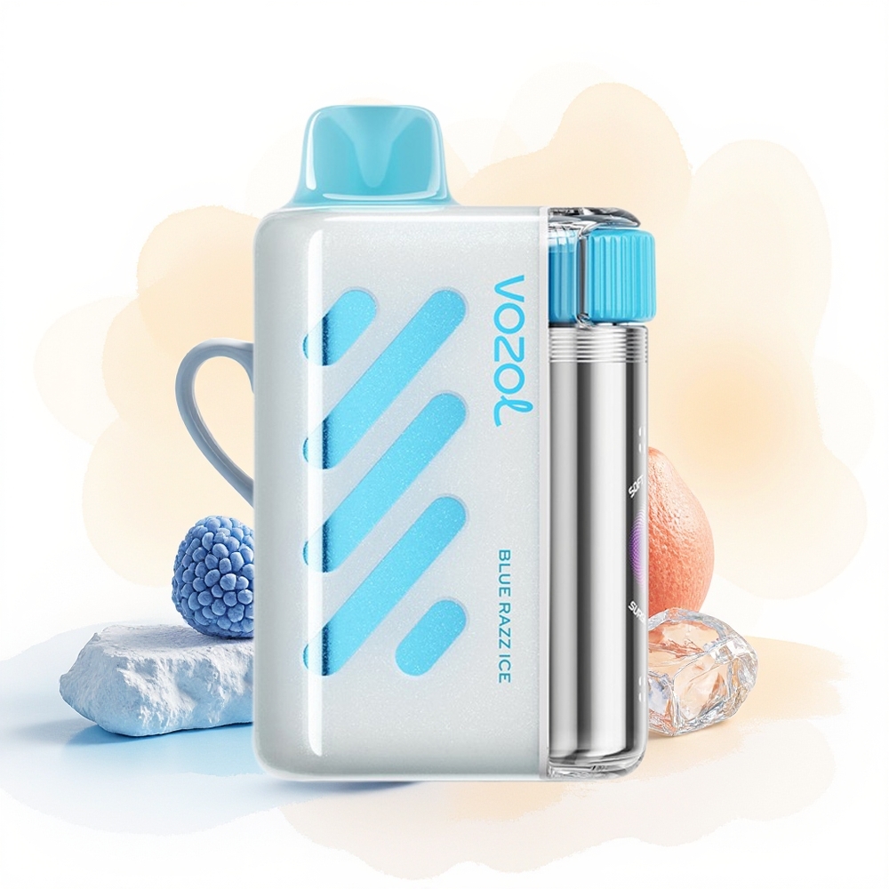 Wholesale Poland VOZOL VISTA 40000 Puffs S.i.L.C Flavor Technology Blue Razz Ice