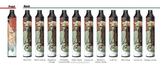 VEIIK Micko MAX jednorazowy waporyzator 1500 zaciągnięć PF00R44 VEIIK Vape Price ananasowe mleko kokosowe